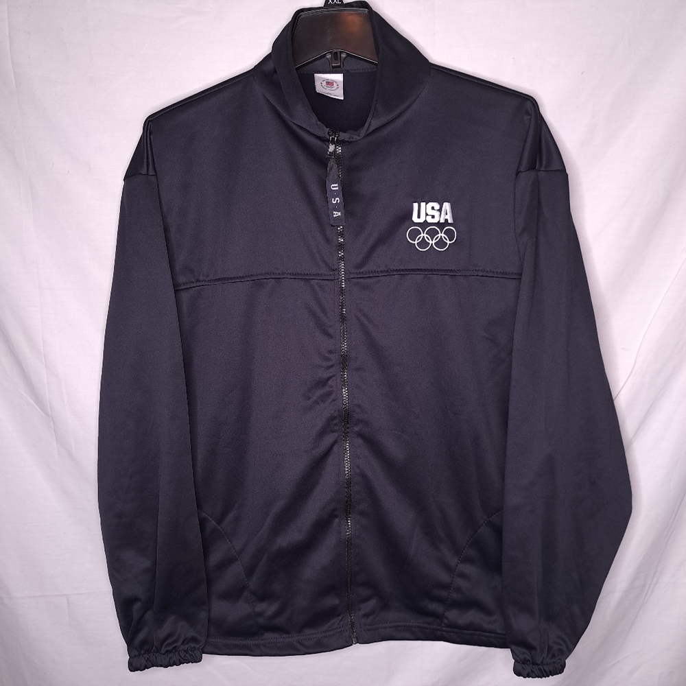 USA Olympic Black Jacket